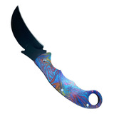 Faca Canivete Tático Curvado Karambit Combate Adaga Camping