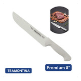 Faca Carne Chef Inox Tramontina Premium 8 Cabo Branco