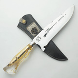 Faca Churrasco Doma Crioula 8 Sniper Gold