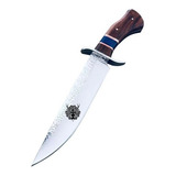 Faca De Caça Pesca Churrasco Luxo Fulltang Inox T 1529 Kim