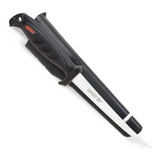 Faca De Filé Rapala Falcon Deluxe 10 Cm Fileteira Bainha