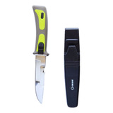 Faca De Mergulho Pesca Inox Bainha Para Perna K 02 Fun Dive