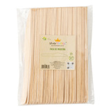 Faca Descartável Madeira Natural 16 Cm 50 Un Festa Evento