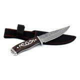 Faca Full Tang Versátil 21 Cm Super Afiada Desenhada Bainha