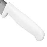 Faca Inox Peixeira Com Cabo Branco 9 Pratical Mundial