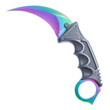 Faca Karambit Cs Go Combate Afiada Tática Pronta Entrega