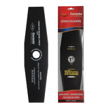 Faca Lâmina Roçadeira 2 Pontas 350mm Furo 1 Pol 25 4mm X 2mm