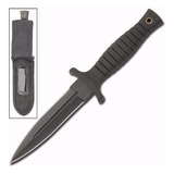 Faca Negra Militar De Bota Punhal Boot Knife 9b