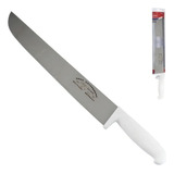 Faca Para Carne 8 Pol Açougueiro Profissional Corneta Cor Branco