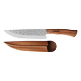 Faca Para Carne Tramontina Aço Inox C Bainha Nômade 8