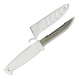 Faca Rapala Fileteira Aço Inox Rsb4 bx 22 5cm Com Bainha