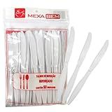 FACA REFEIÇÃO REFORÇADA BRANCA C 200 DESCARTÁVEL MEXA BEM