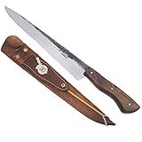 Faca Rustica Para Churrasco Aço Carbono 10- Cabo Guajuvira