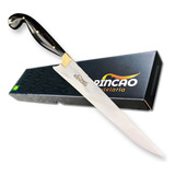 Faca Sorocabana 12pol Aço Inox 420c Cabo Decorado Personaliz