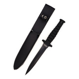 Faca Tática Militar Rambo Black Punhal Caça Pesca Camping