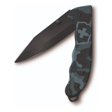 Faca Victorinox Evoke Alox 4 Funções Camuflagem Cor Azul Clamuflagem Azul
