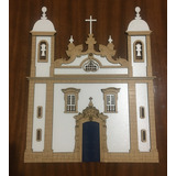 Fachada Em Mdf Igreja Bom Jesus De Matosinhos Congonhas Mg
