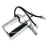 FainWan Válvula Solenoide De Buzina De Ar 1 4 NPT 12V 24V Válvula De Ar Universal Elétrica Solenoide Para Buzina De Ar De Trem Carcaça De Metal Cromado Válvula Solenoide 12V 24V 