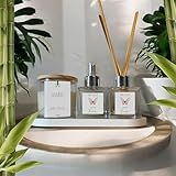 Fairy House Kit Aromatizador De Ambiente Bambu Trousseau Home Spray 100ml Difusor 100ml Vela 265ml