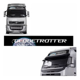 Adesivo Preto 35x19cm Caminhão Volvo Fmx 500 Caçamba A381