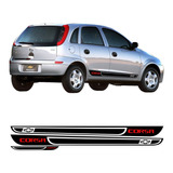 Faixa Adesivos Lateral E Traseiro Sport Corsa Hatch 02 A 12