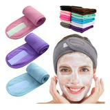 Faixa Atoalhada Tiara Cabelo Rosto Skin Care Maquiagem Make