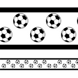 Faixa Border Decorativa Adesivo Bola Futebol