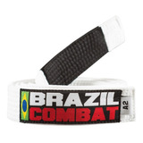 Faixa Branca Brazil Combat Bjj Jiu