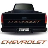 Faixa Chevrolet Silverado Conquest 99 00 Adesivo Traseiro