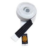 Faixa De Jiu jitsu Branca Infantil Etiqueta Bordada