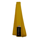 Faixa De Kimono Judo Karate Artes Marciais Amarela Adulto