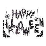 Faixa Decoração Happy Halloween Com Glitter 1 50 Eva