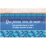 Faixa Decorativa Autocolante Para Piscina 20 M X 15 Cm