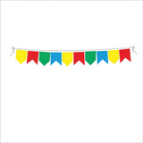Faixa Decorativa Para Festa Junina Bandeirinhas