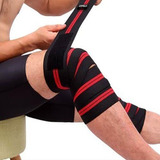 Faixa Elastica Joelho Par Musculação Protege Articulação Cor Variadas