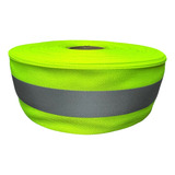 Faixa Fita Refletiva Gorgurão Verde Fluorescente 50 Metros