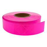 Faixa Fita Refletiva Pink Rosa Bike Colete Luminosa 3 Metros