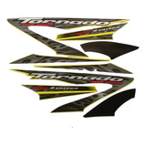 Faixa Jogo Adesivo Honda Tornado Xr 250 Amarela 2008