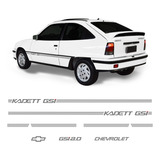 Faixa Kadett Gsi 2 0 1992 Até 1998 Adesivo Grafite Chevrolet
