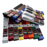 Faixa Karate judo aikido Linha Standart Shodo Kit C 7 Unid