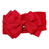 Faixa Laço Cabelo Bebê Menina Tiara Infantil Tipo Turbante