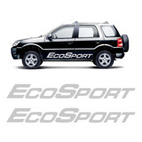 Faixa Lateral Ecosport 2002 Até 2012