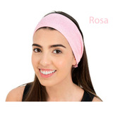Faixa Para Cabelo Atoalhada Facial P Cabeça E Maquiagem Un