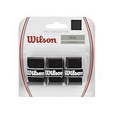 Faixa Para Raquete De Tênis WILSON Sensation Pro Preto