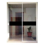 Faixa Preta Adesiva Sinalização Porta De Vidro Anti Trombada