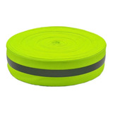 Faixa Refletiva Fluorescente Para Uniforme Colete 50 Metros