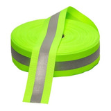 Faixa Refletiva Verde Fluorescente Para Uniforme 500 Metros