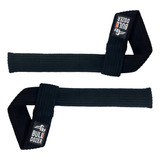 Faixa Strap Para Musculação Profissional Academia E Cross Cor Preto