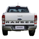 Faixa Tampa Traseira Ranger 2020 2022 Adesivo Caçamba Preto