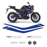 Faixas Moto Yamaha Mt 03 2019